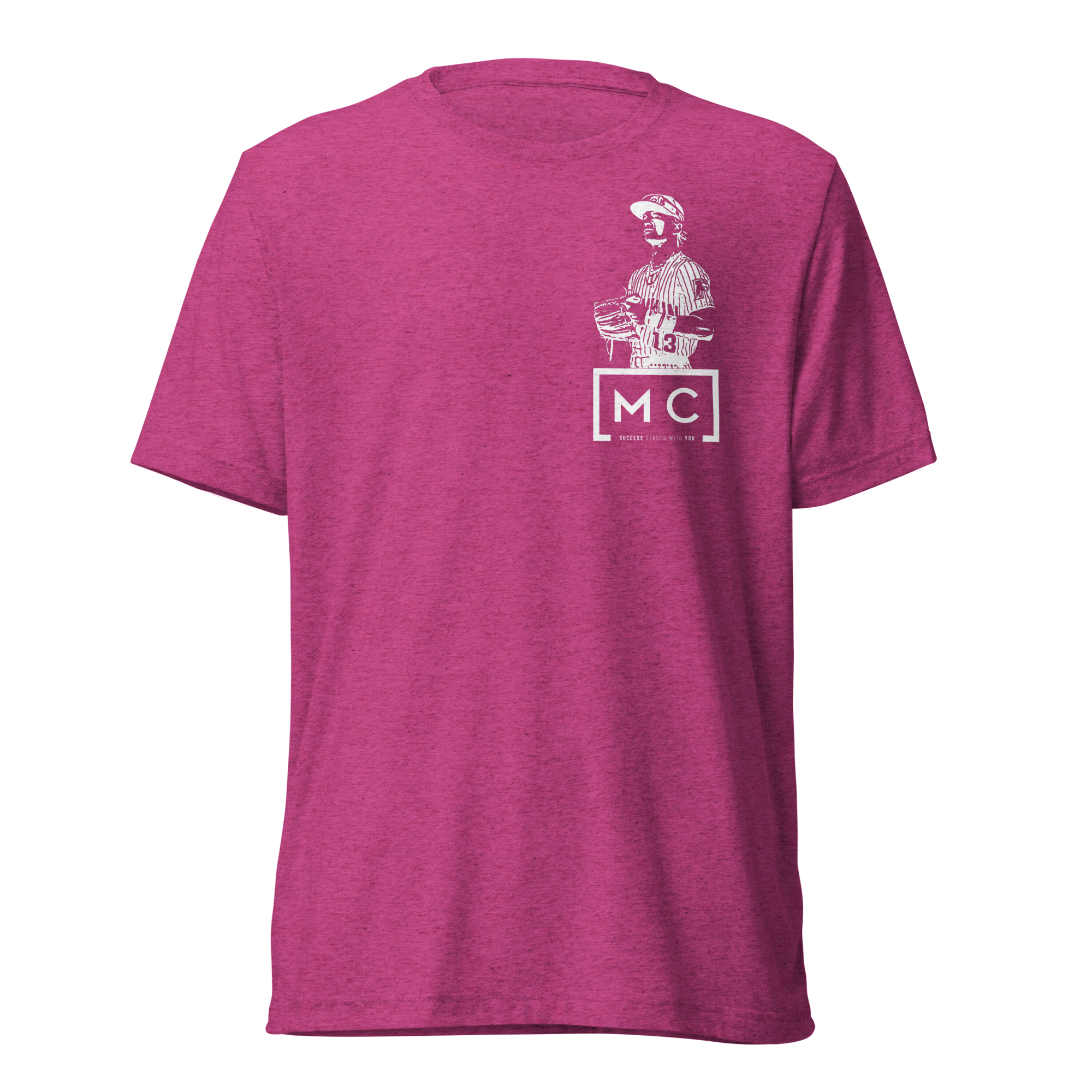 Max Clark Side T-Shirt - Berry