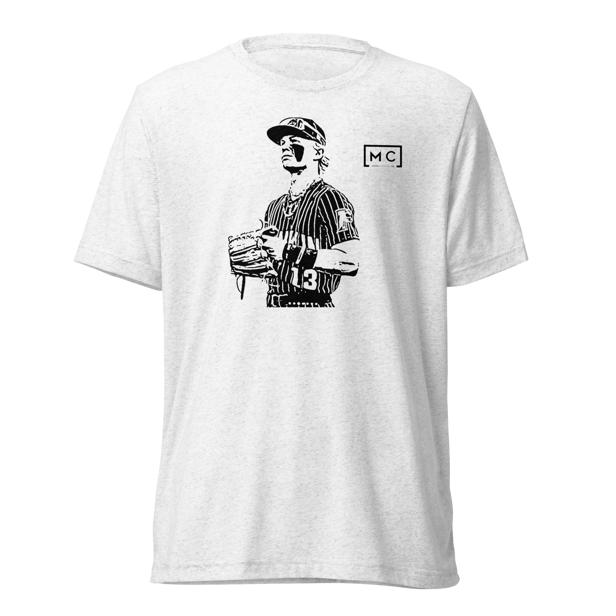 Max Clark Centered T-Shirt - White