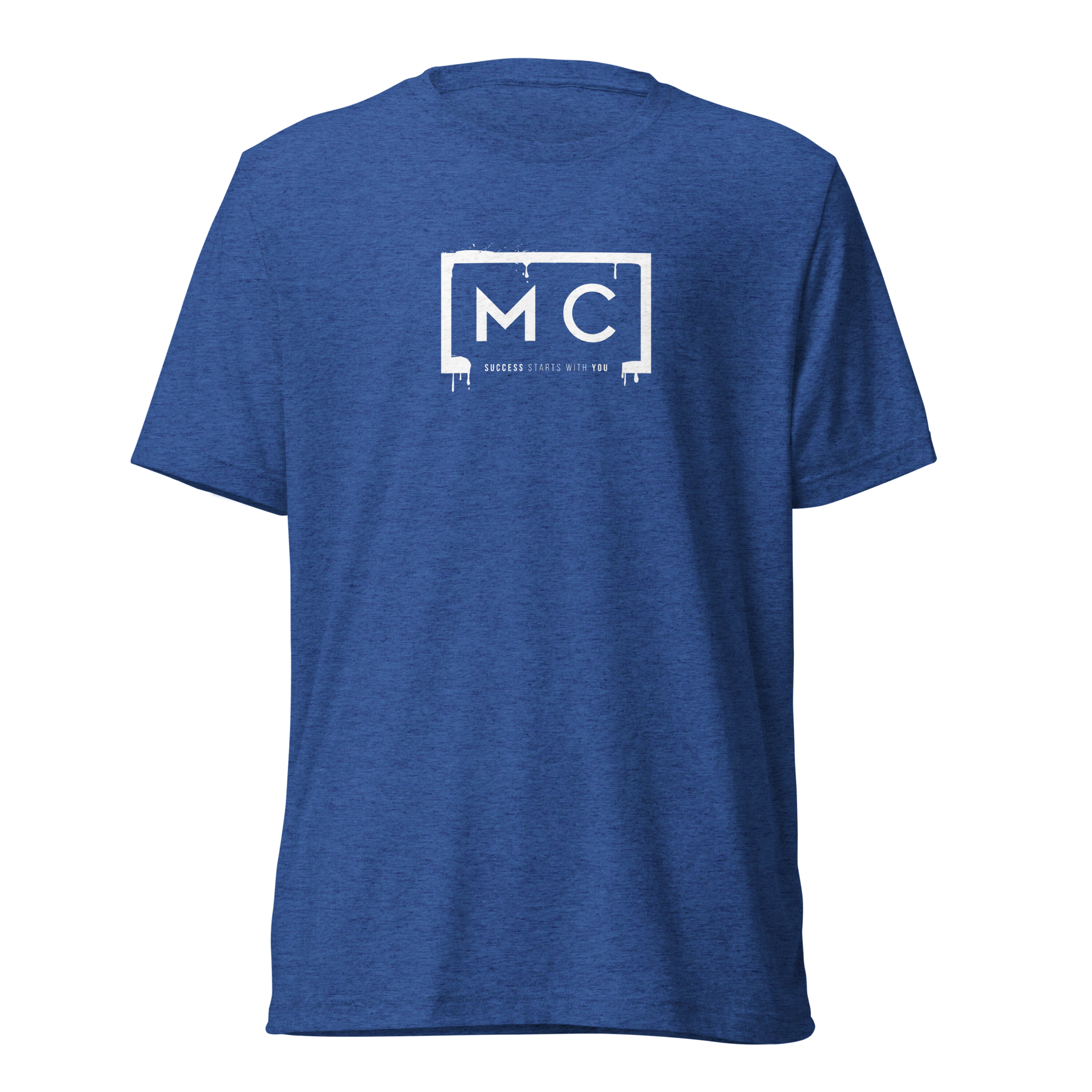 Drip Logo T-Shirt - Blue